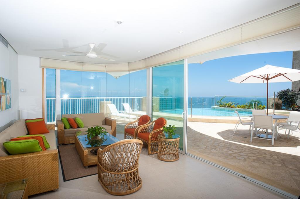 Irotama Resort Santa Marta (Magdalena) Exterior foto A living room with a view of the ocean
